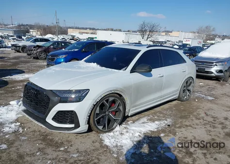 2020 Audi Rs Q8 Tfsi Quattro Tiptronic from USA, damaged, VIN WU1ARBF1XLD024148